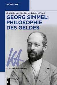 Georg Simmel: Philosophie des Geldes_cover