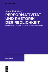 Performativität und Rhetorik der Redlichkeit_cover