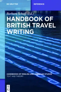 Handbook of British Travel Writing_cover