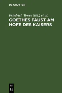 Goethes Faust am Hofe des Kaisers_cover