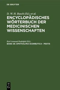 Ophthalmia scorbutica - Pestis_cover