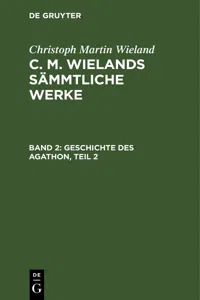 Geschichte des Agathon, Teil 2_cover