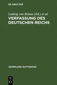 Verfassung des Deutschen Reichs_cover