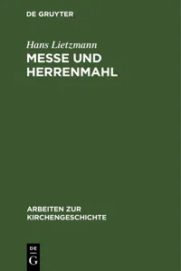 Messe und Herrenmahl_cover