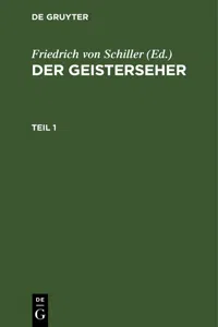 Der Geisterseher. Teil 1_cover