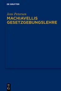 Machiavellis Gesetzgebungslehre_cover