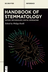 Handbook of Stemmatology_cover