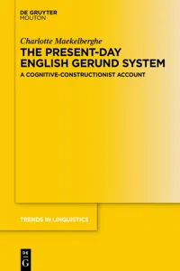 The Present-day English Gerund System_cover