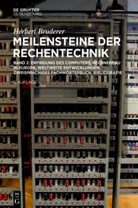 Erfindung des Computers, Rechnerbau in Europa, weltweite Entwicklungen, zweisprachiges Fachwörterbuch, Bibliografie_cover