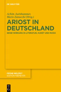 Ariost in Deutschland_cover