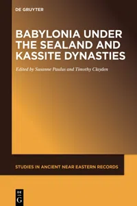 Babylonia under the Sealand and Kassite Dynasties_cover