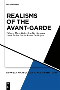 Realisms of the Avant-Garde_cover