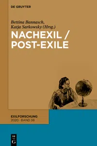 Nachexil / Post-Exile_cover
