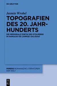 Topografien des 20. Jahrhunderts_cover
