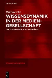 Wissensdynamik in der Mediengesellschaft_cover