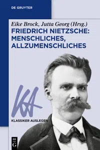 Friedrich Nietzsche: Menschliches, Allzumenschliches_cover