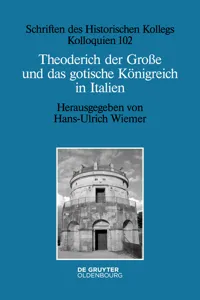 Theoderich der Große und das gotische Königreich in Italien_cover