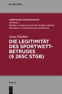 Die Legitimität des Sportwettbetrugs_cover