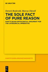 The Sole Fact of Pure Reason_cover