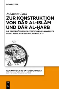 Zum Konstrukt von dār al-islām und dār al-ḥarb_cover