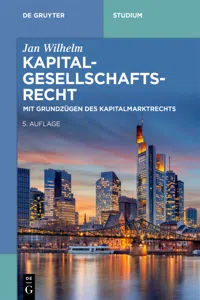 Kapitalgesellschaftsrecht_cover