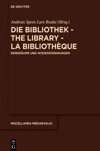 Die Bibliothek – The Library – La Bibliothèque_cover