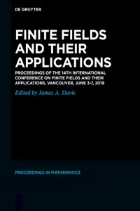 Finite Fields and their Applications_cover