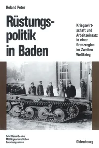 Rüstungspolitik in Baden_cover