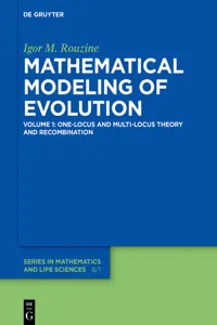 One-Locus and Multi-Locus Theory and Recombination_cover