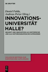 Innovationsuniversität Halle?_cover