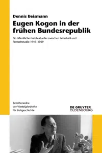 Eugen Kogon in der frühen Bundesrepublik_cover