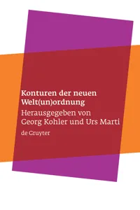 Konturen der neuen Welordnung_cover