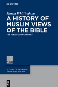 A History of Muslim Views of the Bible_cover