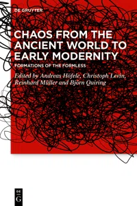 Chaos from the Ancient World to Early Modernity_cover
