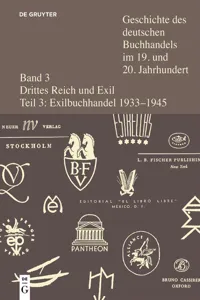 Der Buchhandel im deutschsprachigen Exil 1933-1945_cover