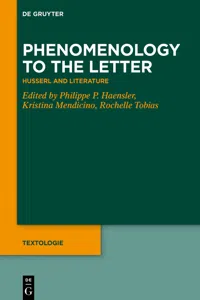 Phenomenology to the Letter_cover