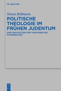 Politische Theologie im frühen Judentum_cover