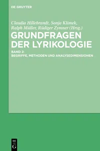 Grundfragen der Lyrikologie 2_cover