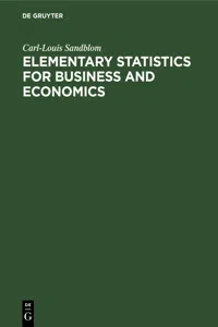 Elementary Statistics for Business and Economics_cover
