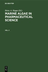 Marine Algae in Pharmaceutical Science. Vol. 2_cover