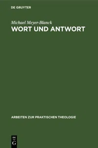 Wort und Antwort_cover