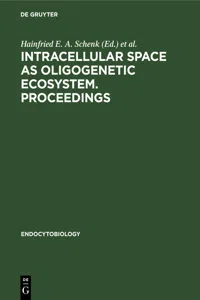 Intracellular space as oligogenetic ecosystem. Proceedings_cover