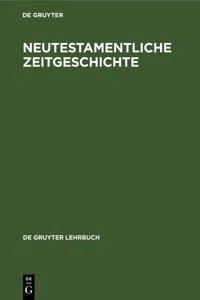 Neutestamentliche Zeitgeschichte_cover