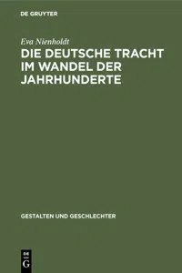 Die deutsche Tracht im Wandel der Jahrhunderte_cover