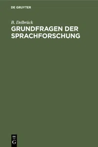 Grundfragen der Sprachforschung_cover