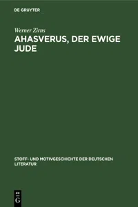 Ahasverus, der ewige Jude_cover