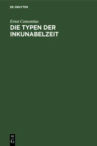 Die Typen der Inkunabelzeit_cover