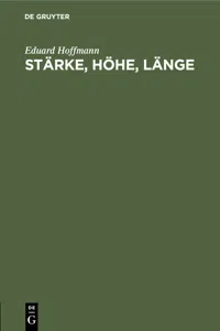 Stärke, Höhe, Länge_cover