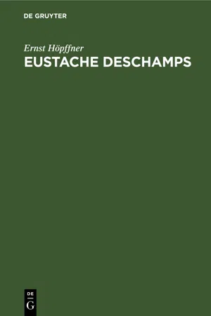 Eustache Deschamps