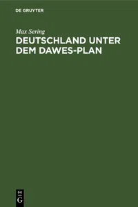 Deutschland unter dem Dawes-Plan_cover